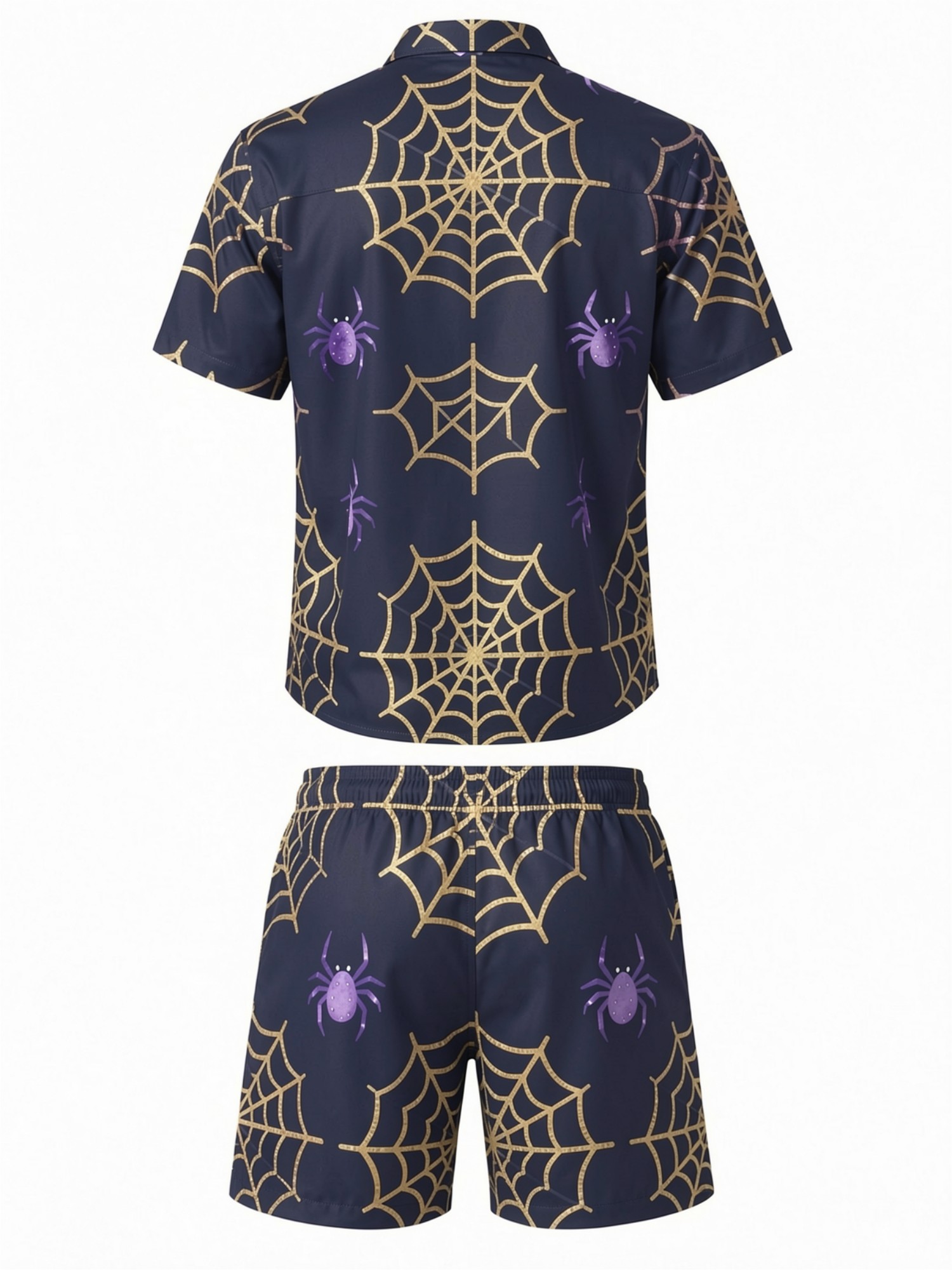 Mens Summer Short Sleeve Polo  - Resort Shirt Floral บทวิจารณ์และราคา