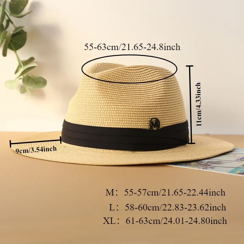Big Size XL 63cm Travel Panama - Bucket Hat Straw บทวิจารณ์และราคา