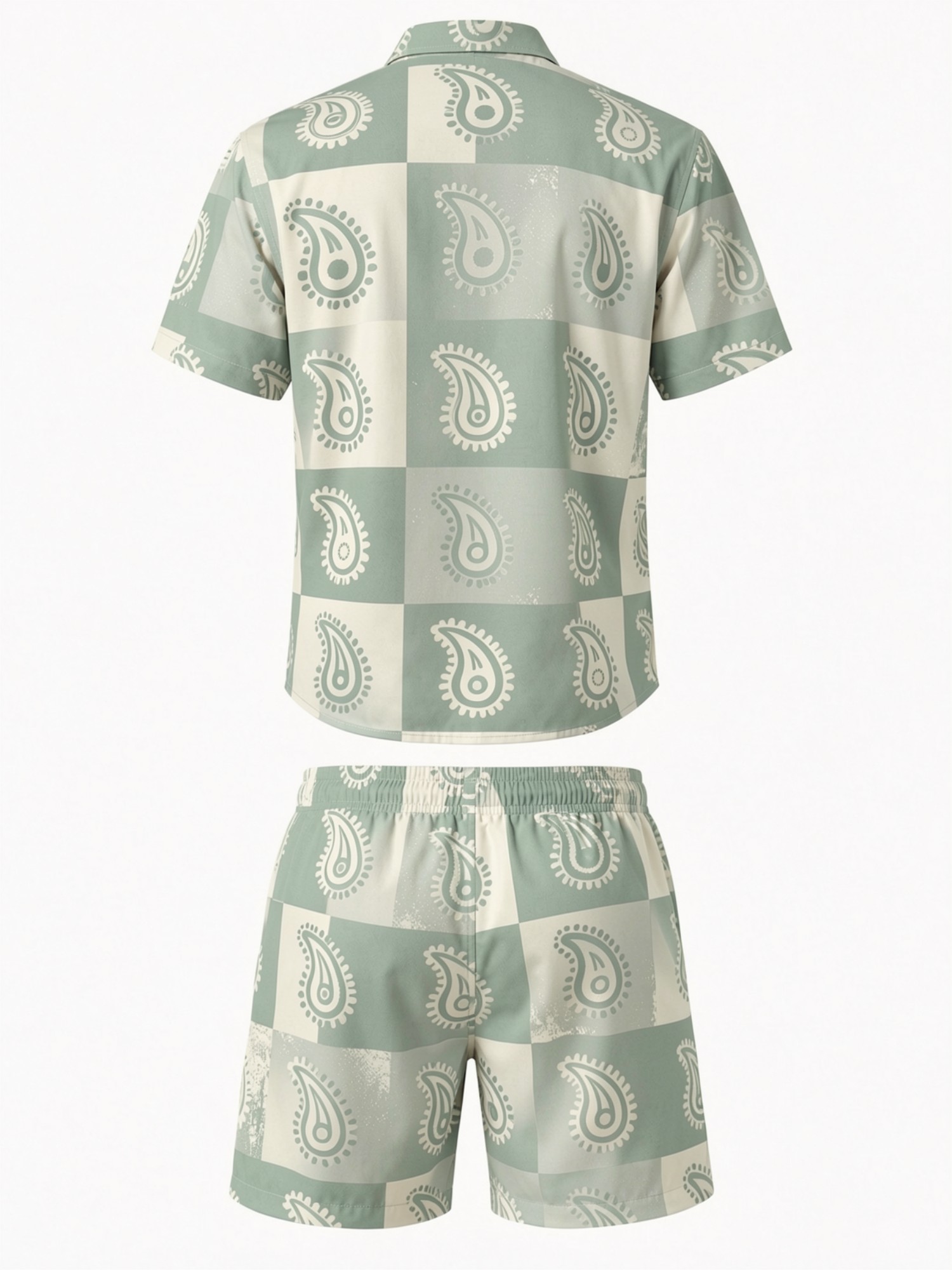 Mens Floral Short Sleeve Shirt - Resort Shirt Floral บทวิจารณ์และราคา