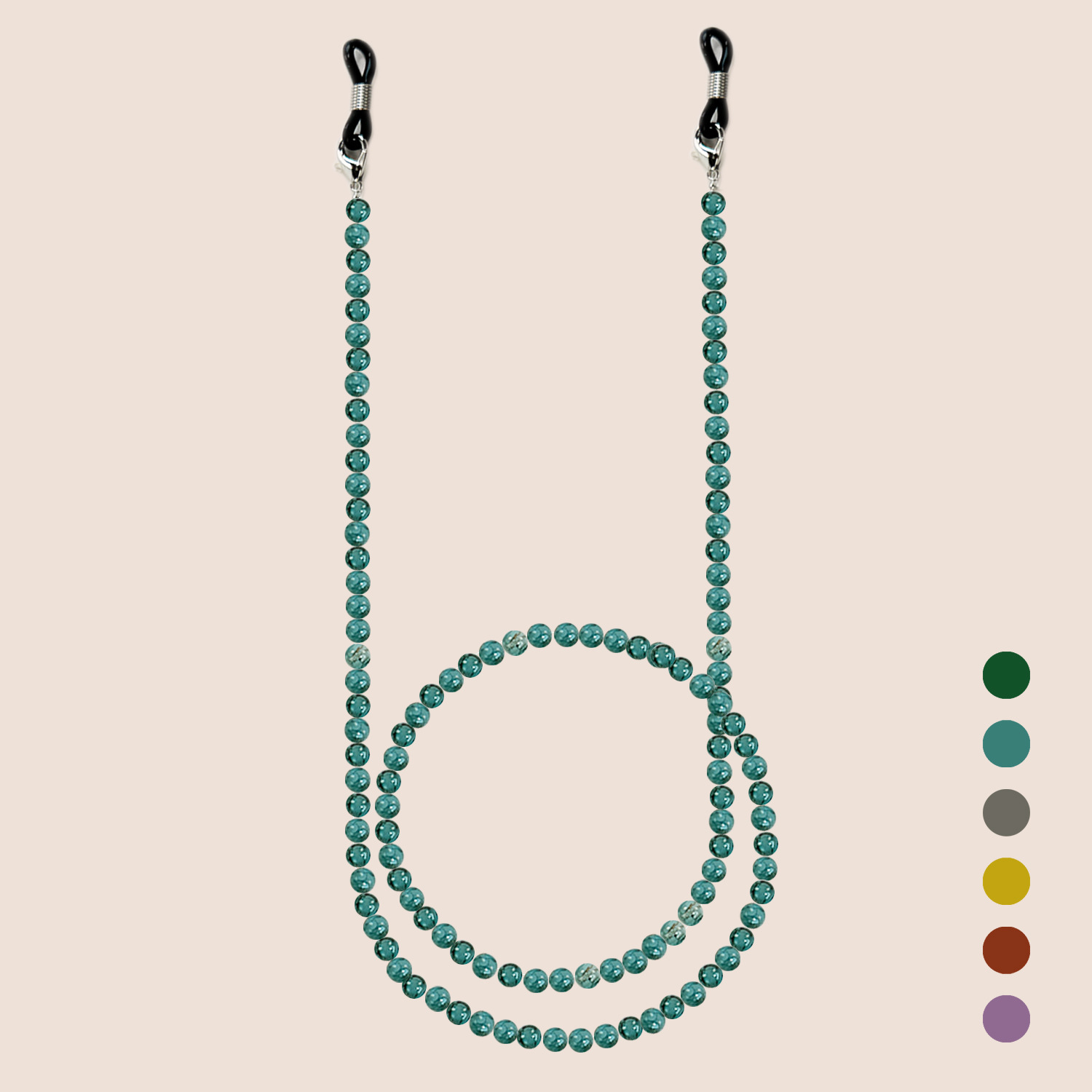 Chinese Style Glass Beaded Eye - Sunglass Retainer Cord บทวิจารณ์และราคา