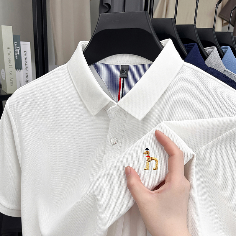 Brand Design Men's Polo Shirt  - Polo Shirt Pique บทวิจารณ์และราคา