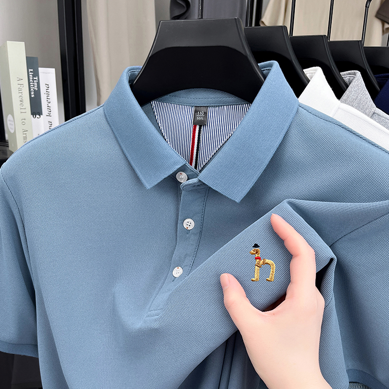Brand Design Men's Polo Shirt  - Polo Shirt Pique บทวิจารณ์และราคา