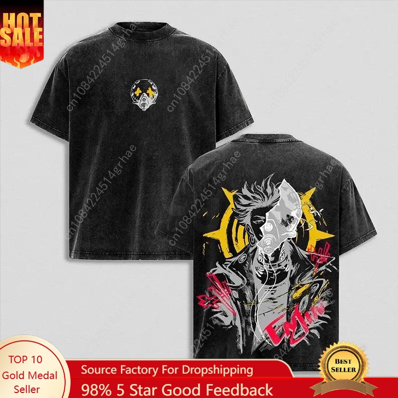 Gachiakuta Vintage Anime Washe - Tee Graphic Print บทวิจารณ์และราคา