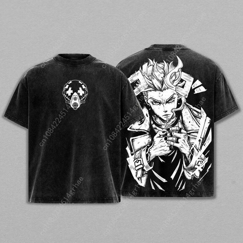 Gachiakuta Vintage Anime Washe - Tee Graphic Print บทวิจารณ์และราคา