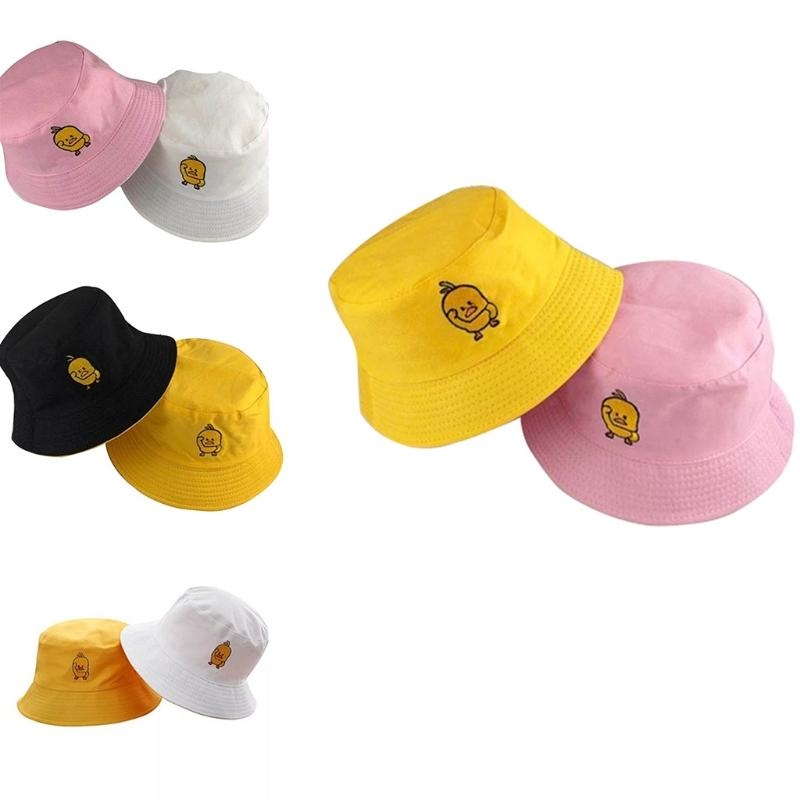 Women Men Summer Yellow Duck E - Packable Hat Nylon บทวิจารณ์และราคา