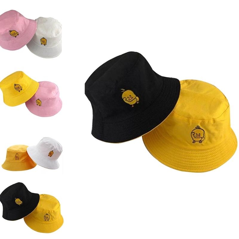 Women Men Summer Yellow Duck E - Packable Hat Nylon บทวิจารณ์และราคา