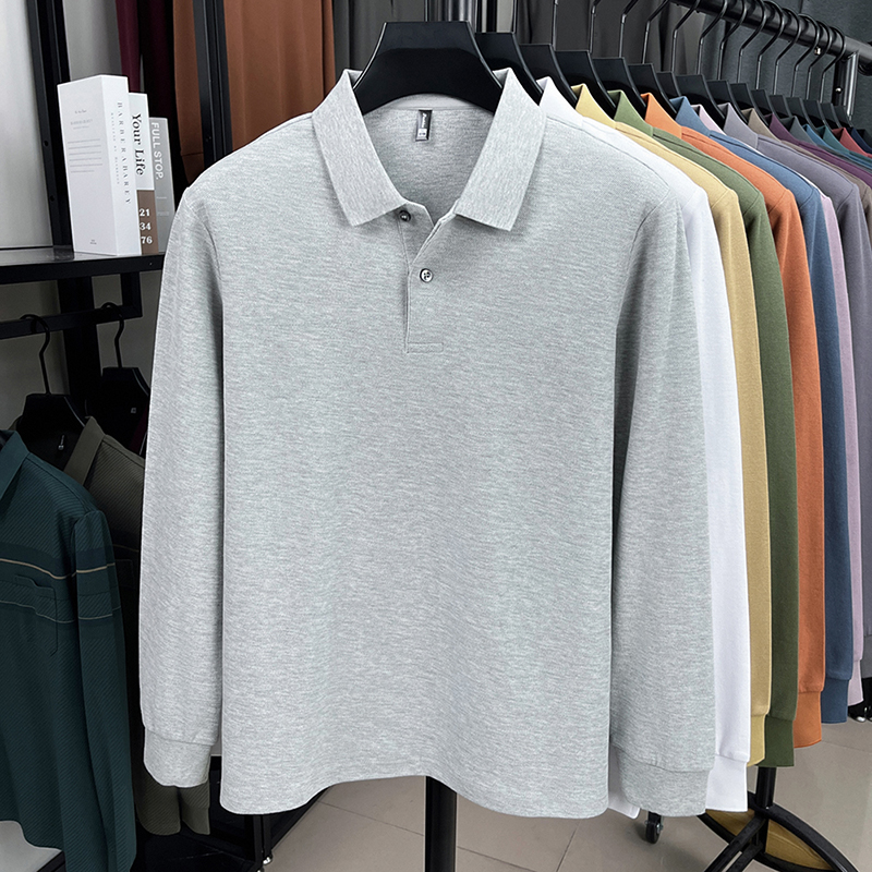 100% Pure Cotton Autumn Winter - Polo Shirt Pique บทวิจารณ์และราคา
