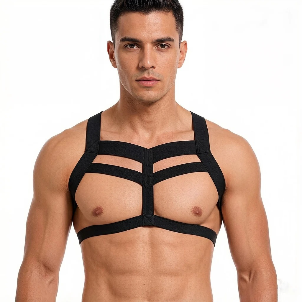 Men's Harness Adjustable Shoul - Tank Top Muscle บทวิจารณ์และราคา