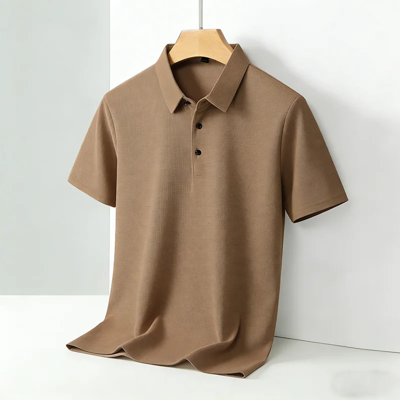 Men's Classic Collar Short Sle - Polo Shirt Pique บทวิจารณ์และราคา