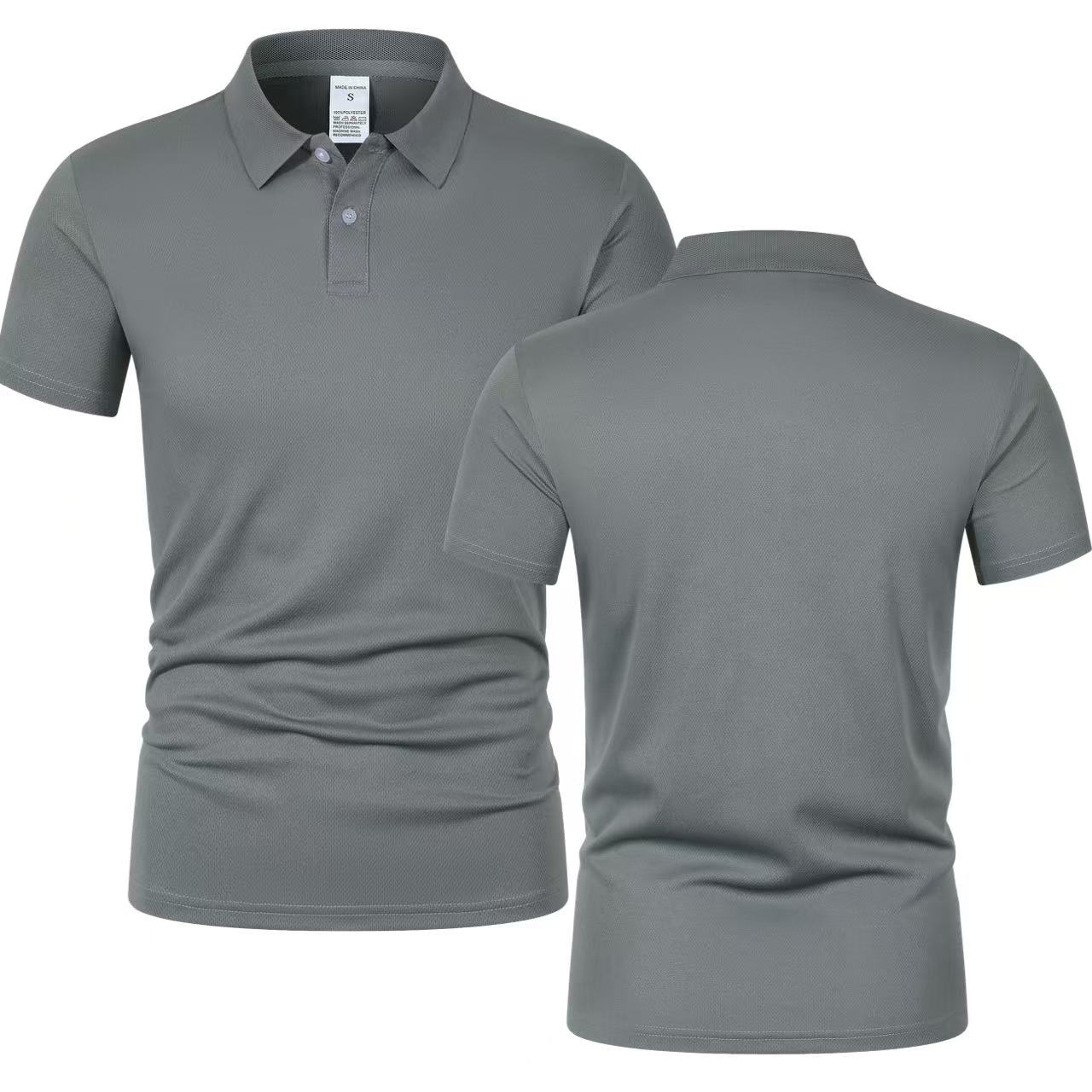 2025 New Summer Men's Short Sl - Polo Shirt Pique บทวิจารณ์และราคา