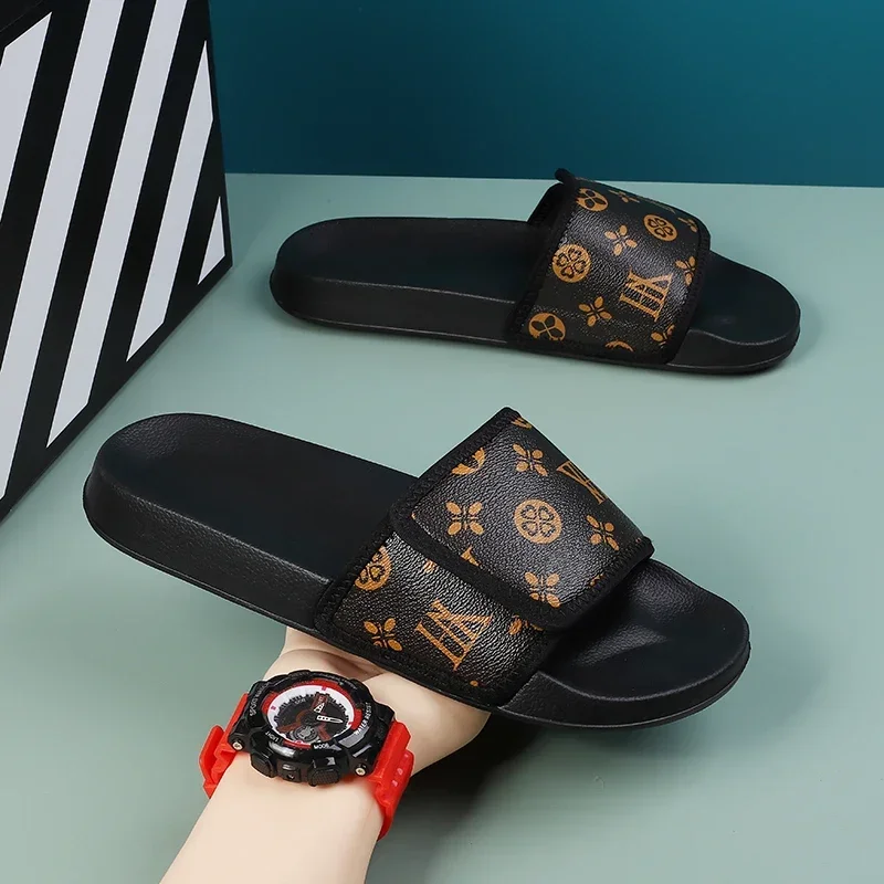 Men's Genuine Leather Sandals  - Flip Flop Leather Men บทวิจารณ์และราคา