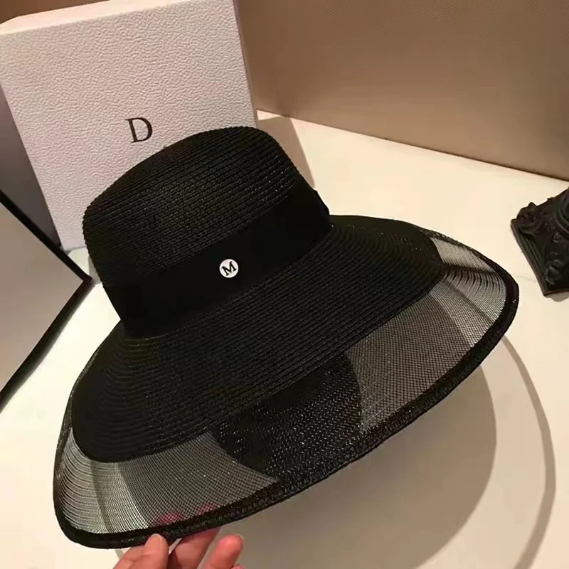 Women's UPF 50+ Foldable Straw - Bucket Hat Straw บทวิจารณ์และราคา