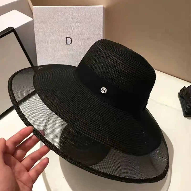 Women's UPF 50+ Foldable Straw - Bucket Hat Straw บทวิจารณ์และราคา