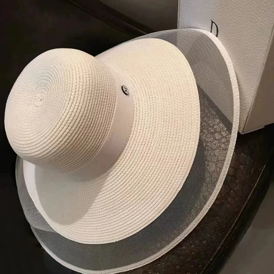 Women's UPF 50+ Foldable Straw - Bucket Hat Straw บทวิจารณ์และราคา