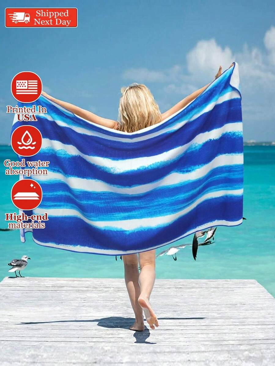 Extra Large Microfiber Beach T - Beach Towel Large บทวิจารณ์และราคา