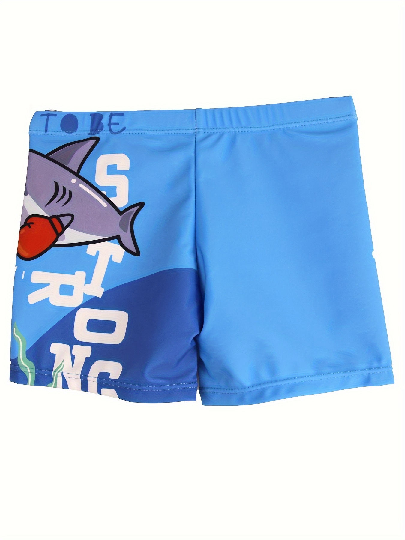 Cartoon Boxing Crab And Shark  - Swim Trunk Quick Dry บทวิจารณ์และราคา